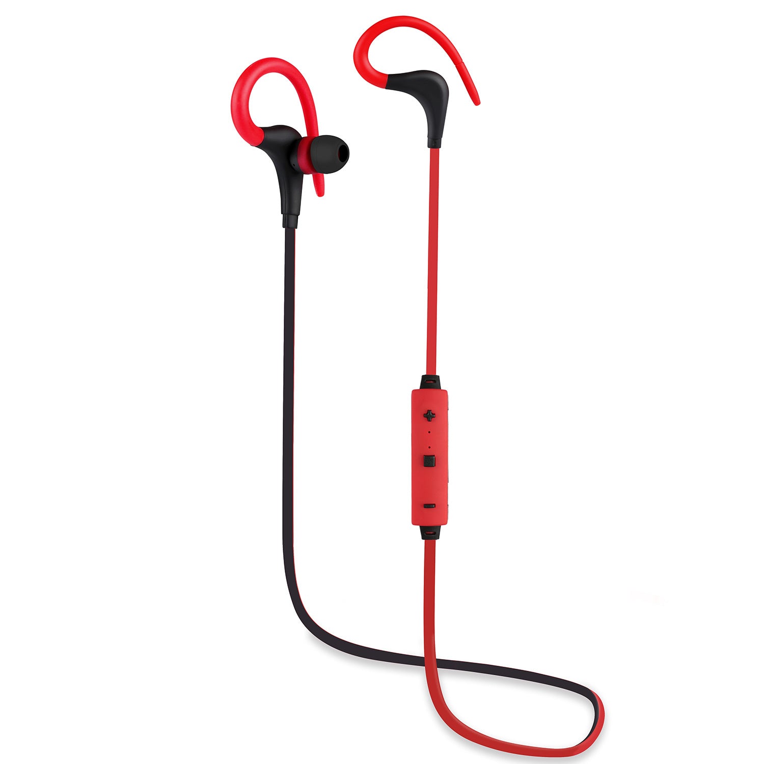 KTX-116243 Wireless Sport Earphones with Noise Cancellation, Sweatproof Design, and In-line Mic for Hands-Free Use