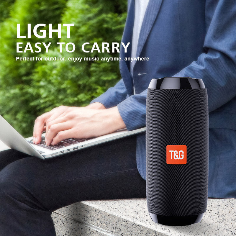 KTX-560787 Multifunctional IPX5 Portable Bluetooth Speaker with FM Radio, 360° Stereo Sound, and Long Battery Life