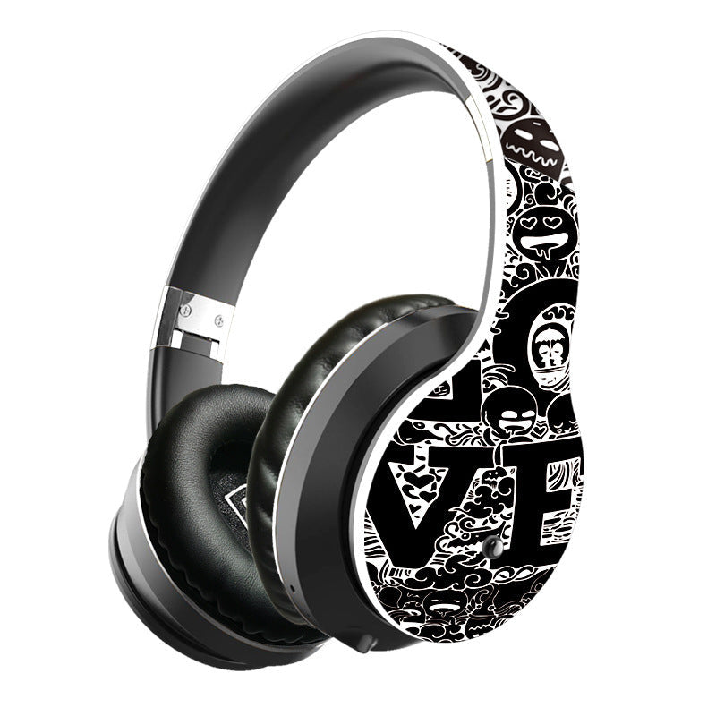 KTX-852243 Wireless Bluetooth Headset with Heavy Bass for Music and Sports, 10 Hour Battery Life, 40mm Speakers