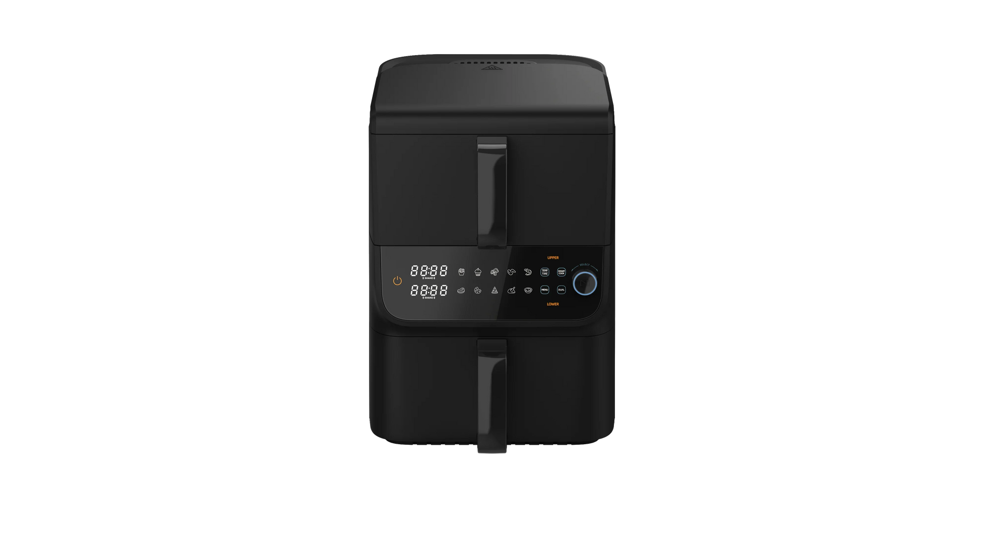 KTX-024083 Multi-Functional Digital Air Fryer with Dual-Core Technology - Oil-Free Cooking, High-Capacity, Silver Finish