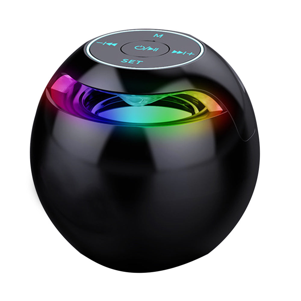 KTX-576595 Portable Wireless Alarm Clock Bluetooth Speaker with Built-in Lithium Battery and USB Charging