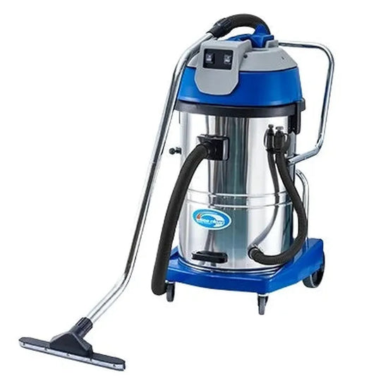 KTX-478547 Stainless Steel 60L Wet and Dry Vacuum Cleaner with 2000W Power for Industrial Use