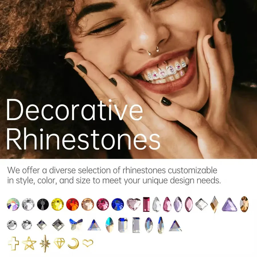 JMT-451466 Shimmering Dental Teeth Gems for Stunning Smile Enhancement