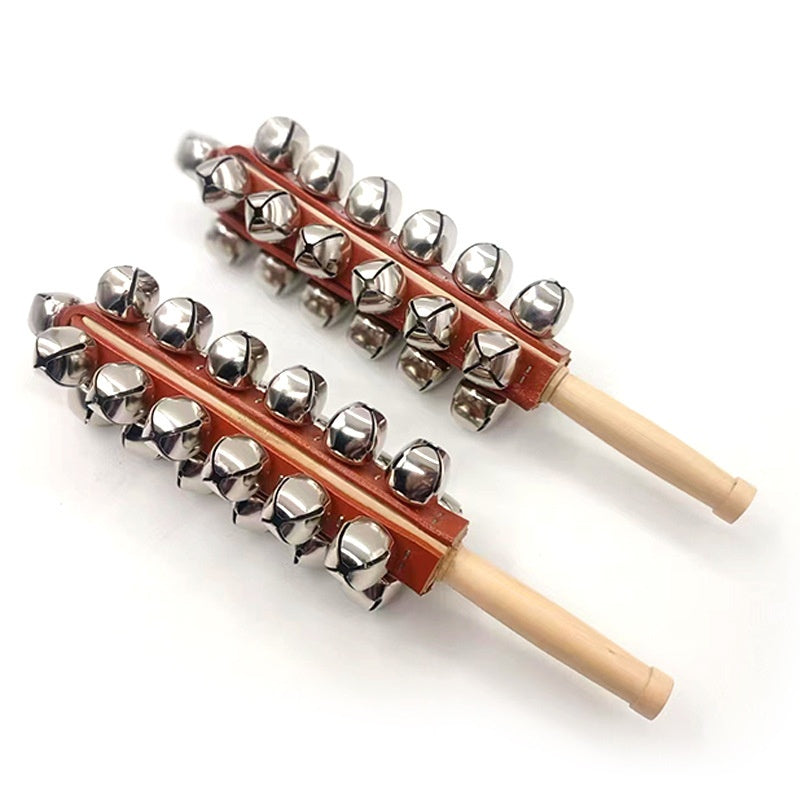 KTX-188755 25-Note Handbell Set with Wooden Handles for Early Childhood Music Education