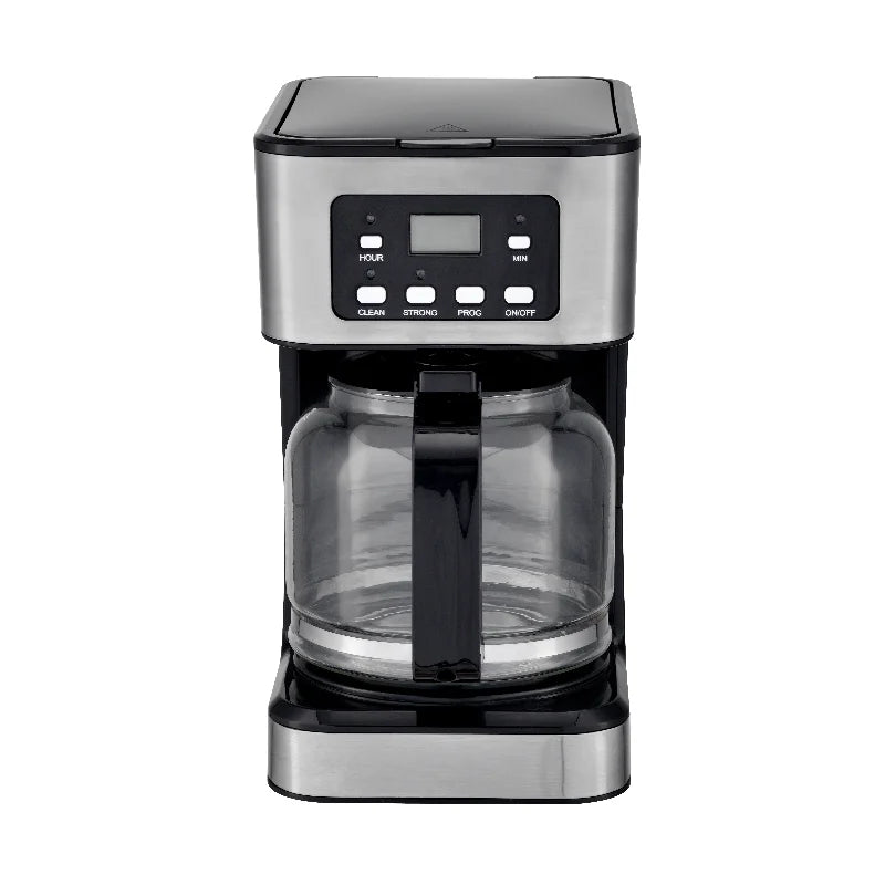 KTX-573395 Professional 1.5 L Drip Coffee Maker with LED Display for 12 Cups Brewing