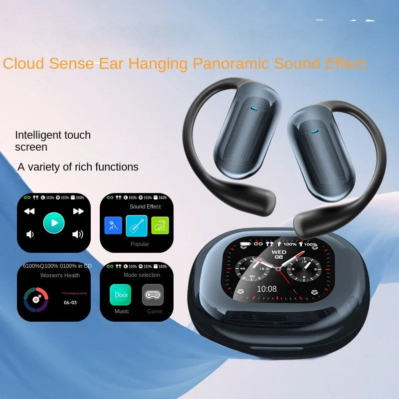 KTX-821459 Wireless Sport Headset with Noise Reduction and LED Display for Active Lifestyles
