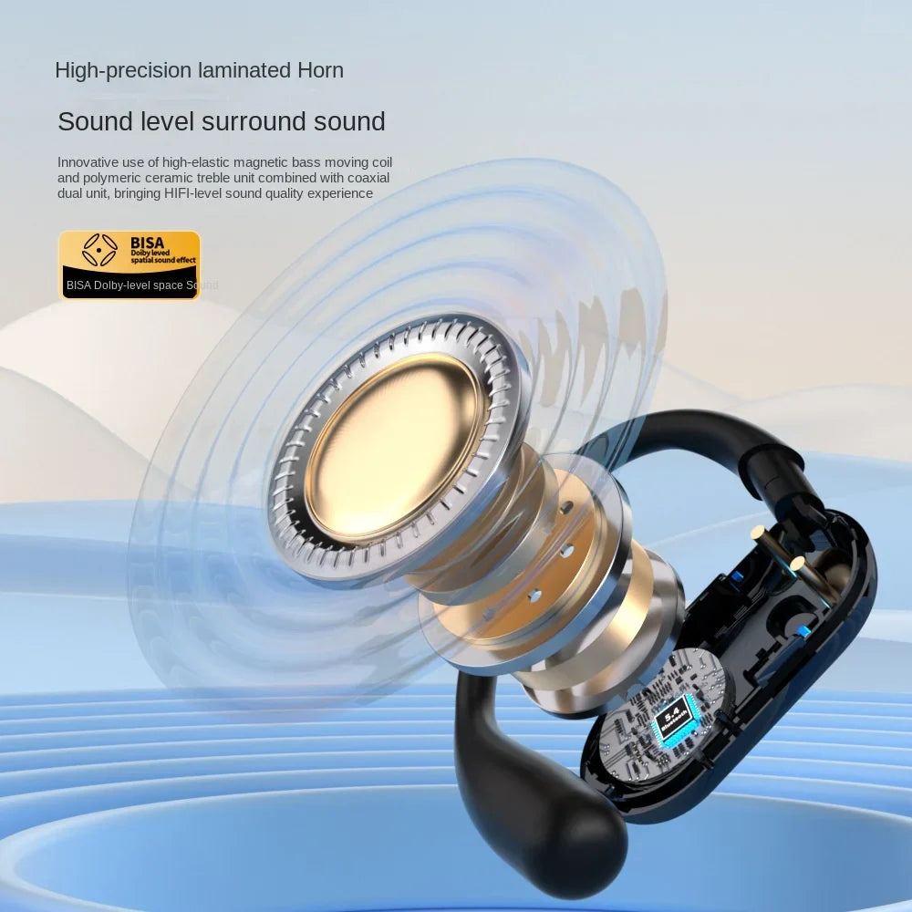 KTX-821459 Wireless Sport Headset with Noise Reduction and LED Display for Active Lifestyles