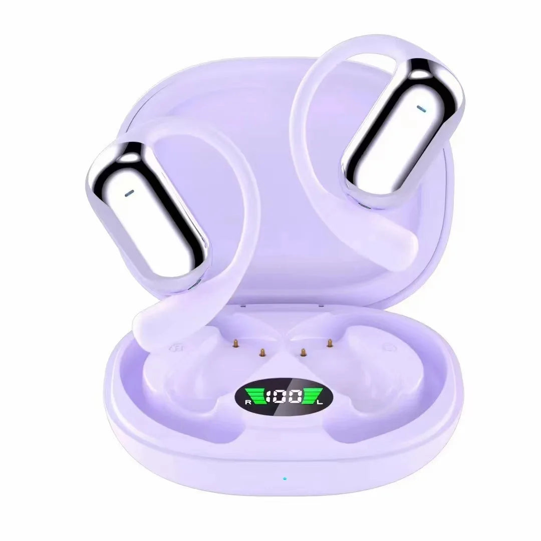 KTX-821459 Wireless Sport Headset with Noise Reduction and LED Display for Active Lifestyles
