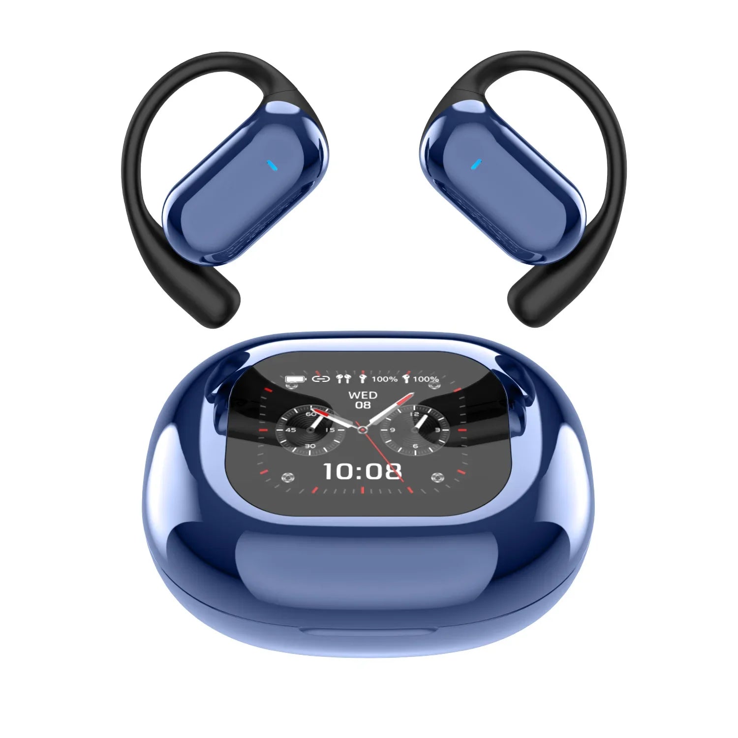 KTX-821459 Wireless Sport Headset with Noise Reduction and LED Display for Active Lifestyles