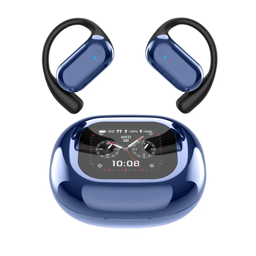 KTX-821459 Wireless Sport Headset with Noise Reduction and LED Display for Active Lifestyles