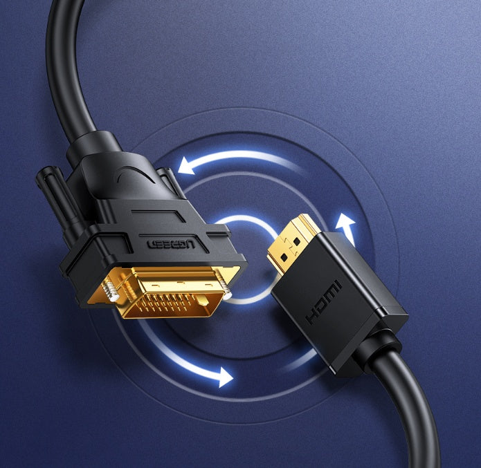 KTX-240211 High-Speed HDMI Adapter for Laptop to External Display or Projector - Available in 1M, 1.5M, 2M, 3M Lengths