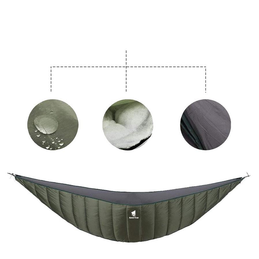 KTX-233811 Portable Waterproof Folding Hammock for Outdoor Camping and Leisure Use