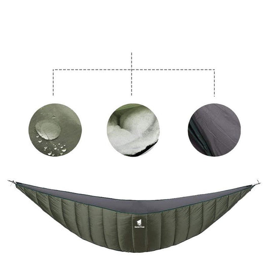 KTX-233811 Portable Waterproof Folding Hammock for Outdoor Camping and Leisure Use