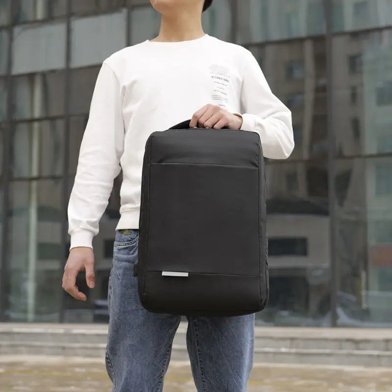 KTX-030483 Custom Men's Waterproof Polyester Laptop Backpack for Business and Travel