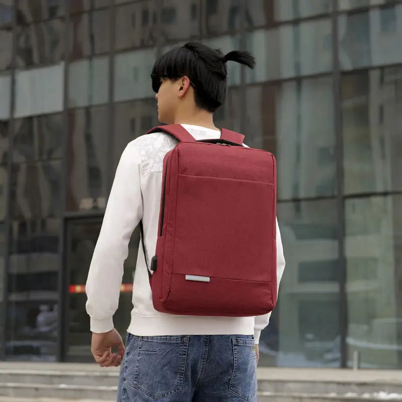 KTX-030483 Custom Men's Waterproof Polyester Laptop Backpack for Business and Travel