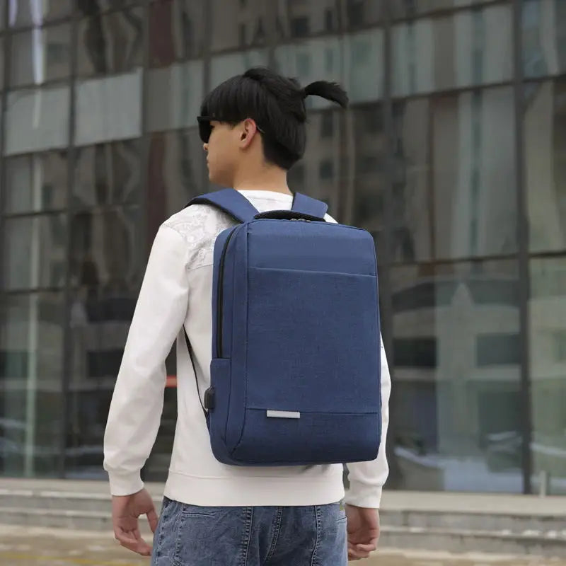 KTX-030483 Custom Men's Waterproof Polyester Laptop Backpack for Business and Travel