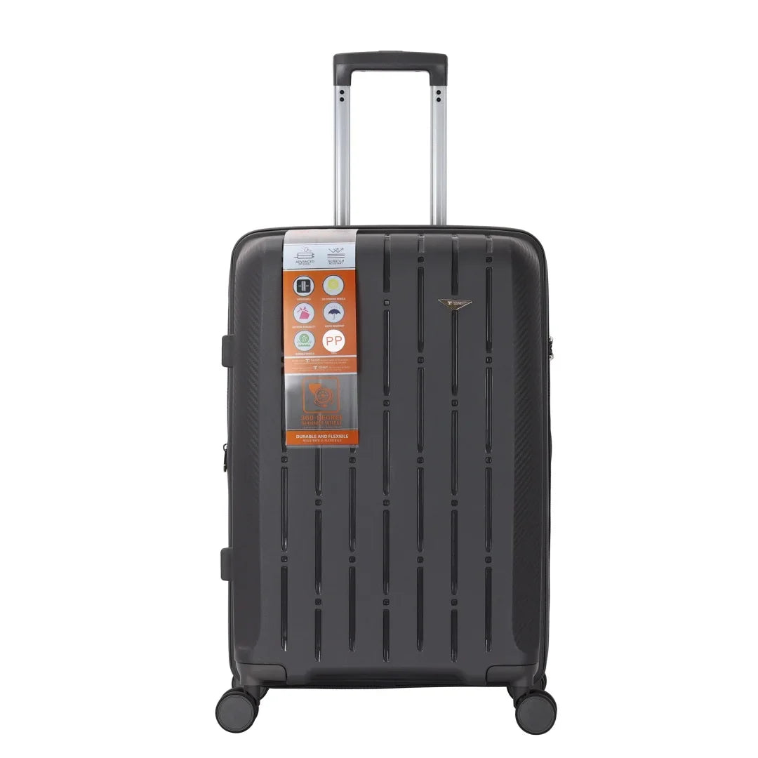 KTX-930195 Durable Lightweight Cabin Size Luggage with Spinner Wheels and Scratch-Resistant Design