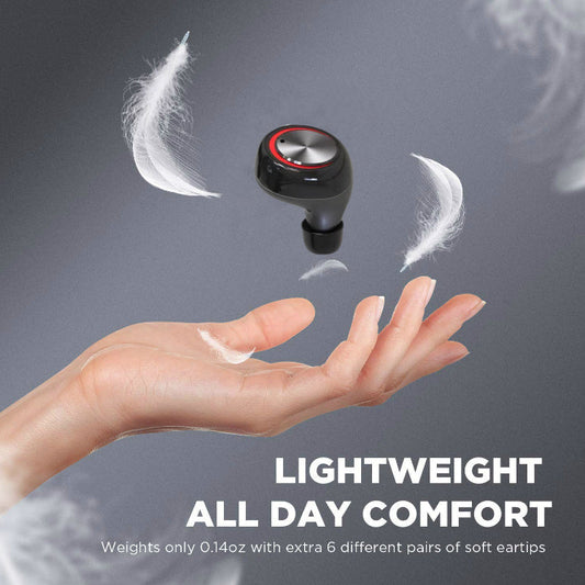 KTX-459731 True Wireless Bluetooth Headset for Running – Waterproof IPX7, Comfortable In-Ear Design