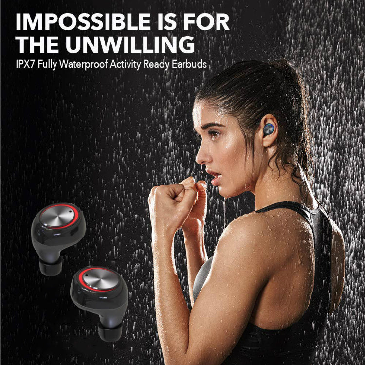 KTX-459731 True Wireless Bluetooth Headset for Running – Waterproof IPX7, Comfortable In-Ear Design