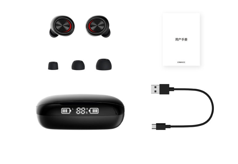 KTX-459731 True Wireless Bluetooth Headset for Running – Waterproof IPX7, Comfortable In-Ear Design