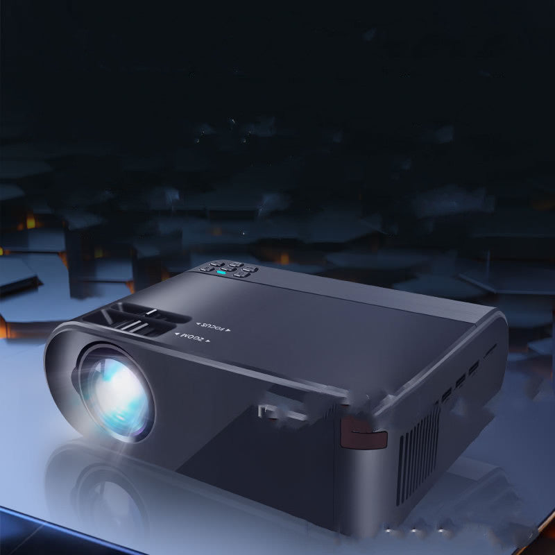 KTX-798419 Smart Wireless Screen Projector with AI Voice Control and 8K Blu-ray Lens
