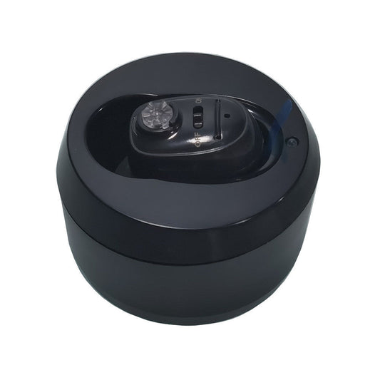 KTX-715923 Classic Sound Amplifier 1410 - 38cm Silicone Sound Collector in Black, Camel, and White