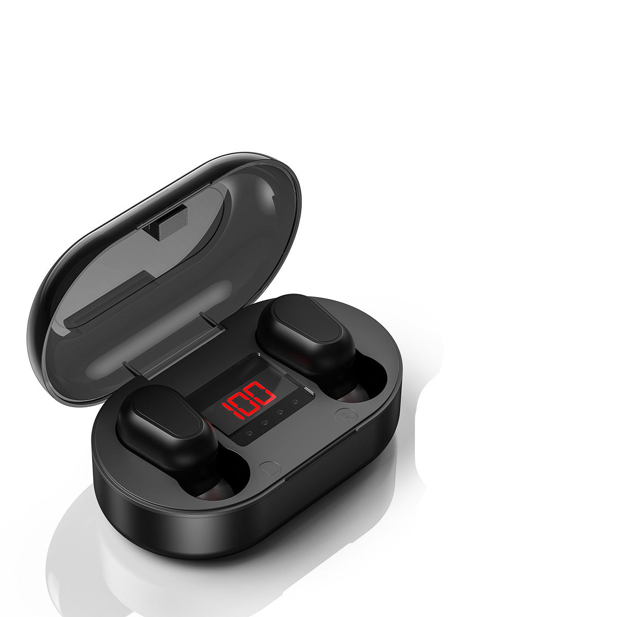 KTX-294035 Mini Bluetooth Wireless Earbuds F22 with IPX5 Waterproof Rating and Built-in Microphone