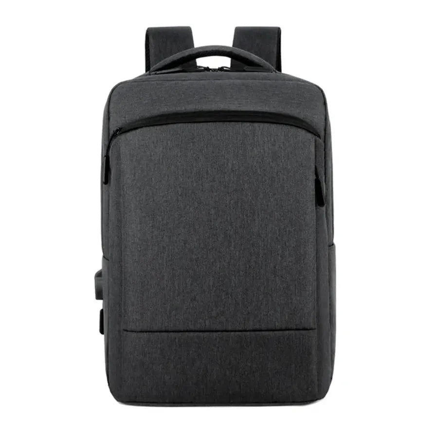 KTX-953747 Waterproof Nylon 15.6 Inch Laptop Backpack with USB Charging Port for Business Travel