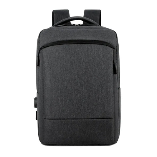 KTX-953747 Waterproof Nylon 15.6 Inch Laptop Backpack with USB Charging Port for Business Travel