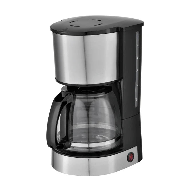 KTX-147411 Large Capacity Stainless Steel Drip Coffee Maker with Cups