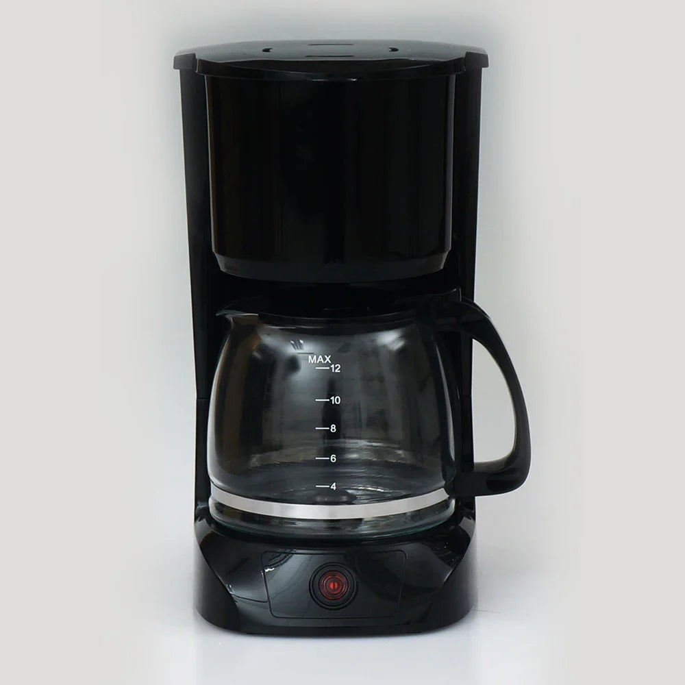 KTX-147411 Large Capacity Stainless Steel Drip Coffee Maker with Cups