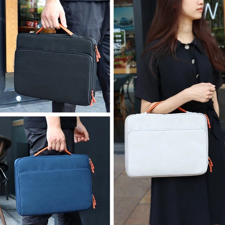 KTX-507667 Lightweight Waterproof Laptop Briefcase for 13, 14, and 15.6 Inch Devices - Suitable for Business Use