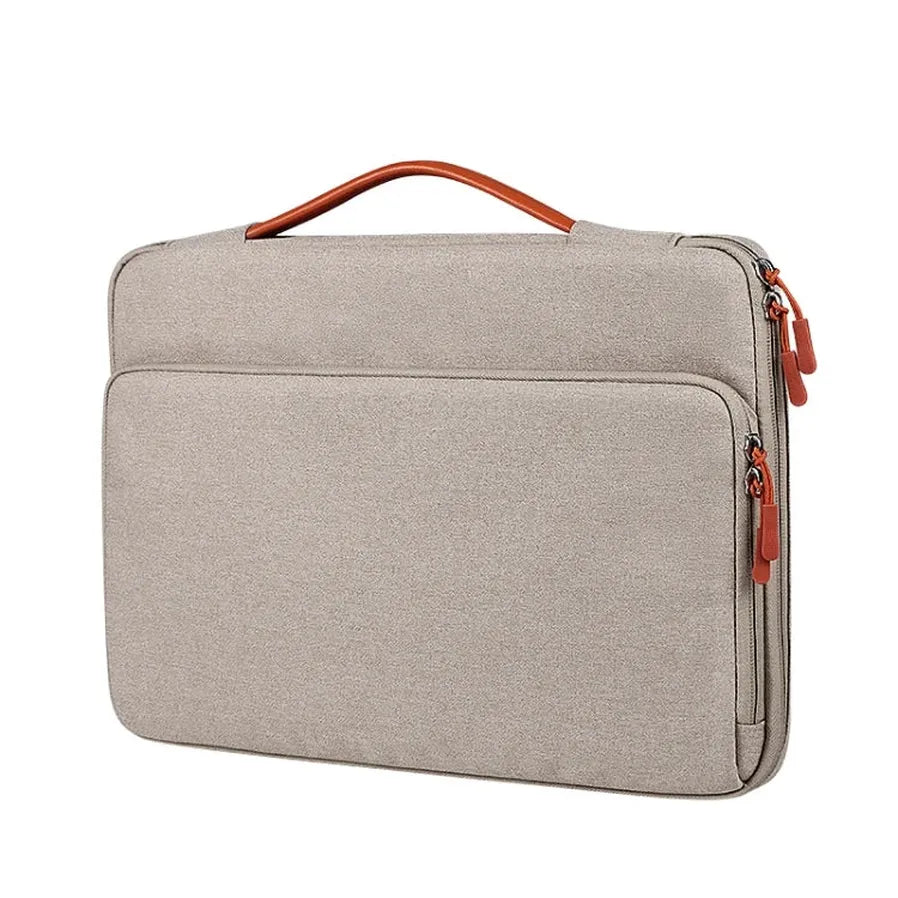 KTX-507667 Lightweight Waterproof Laptop Briefcase for 13, 14, and 15.6 Inch Devices - Suitable for Business Use