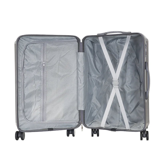 KTX-834195 Luggage Set with Wheels: Stylish Travel Suitcases for Carry-On and Checking In