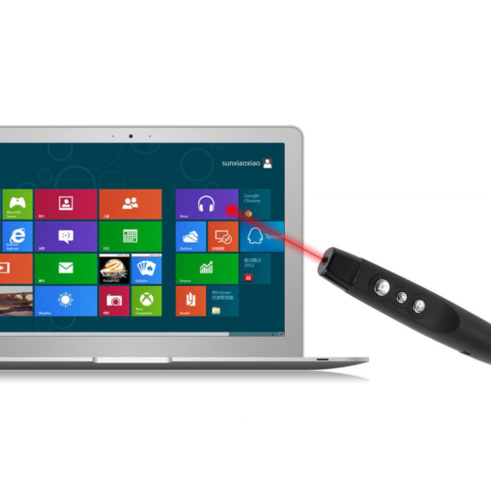 KTX-567891 Wireless Presenter Remote with USB Receiver for PowerPoint Presentations