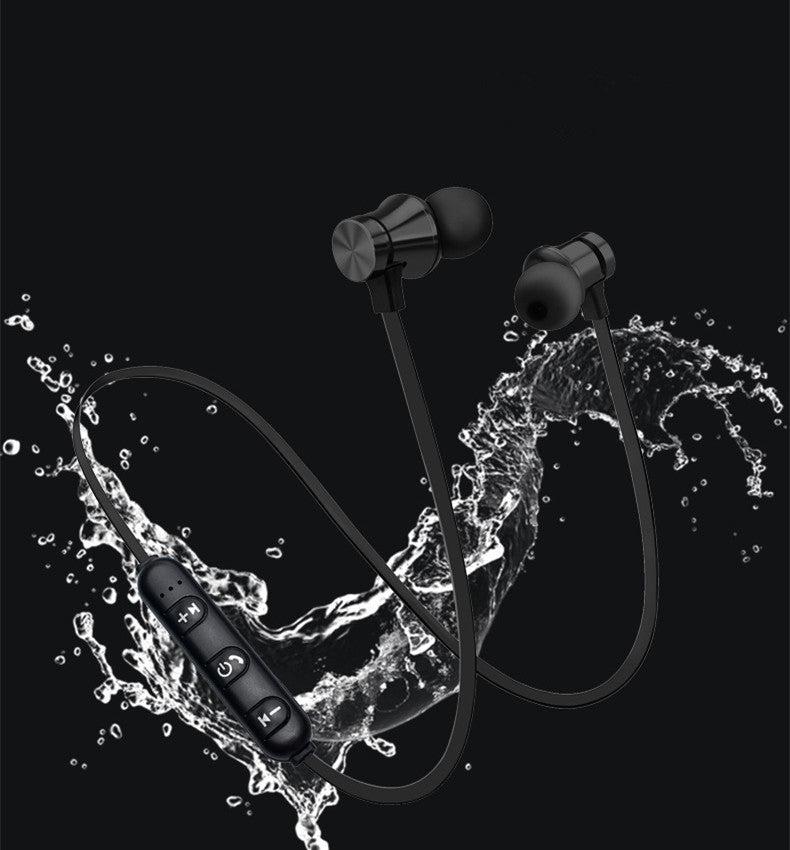 KTX-968211 Bluetooth Sports Neckband Headset with Stereo Sound, Voice Control, and Dual Connection Support