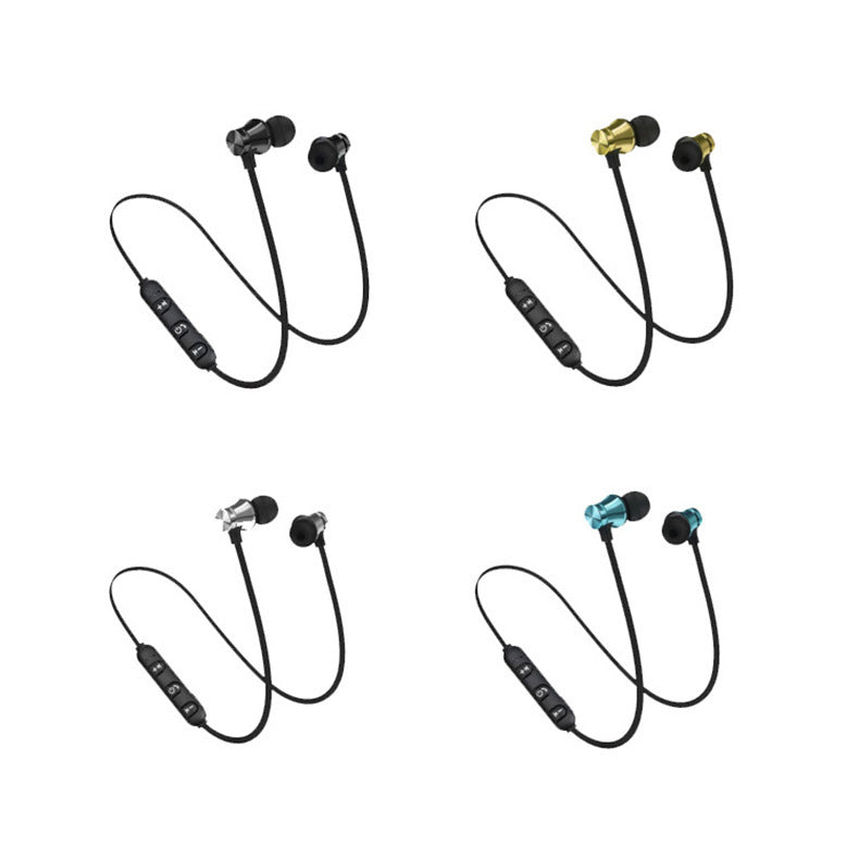 KTX-968211 Bluetooth Sports Neckband Headset with Stereo Sound, Voice Control, and Dual Connection Support