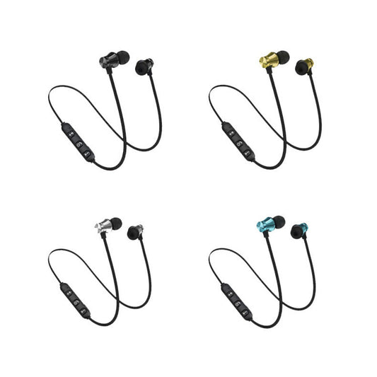 KTX-968211 Bluetooth Sports Neckband Headset with Stereo Sound, Voice Control, and Dual Connection Support