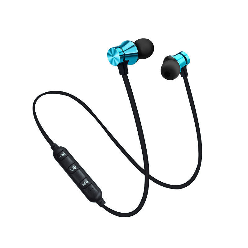 KTX-968211 Bluetooth Sports Neckband Headset with Stereo Sound, Voice Control, and Dual Connection Support