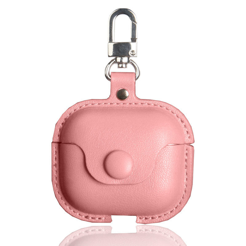 KTX-984019 Compact Clamshell Bluetooth Headset Case - PU Material, Dustproof, Shockproof, Lightweight and Easy to Store