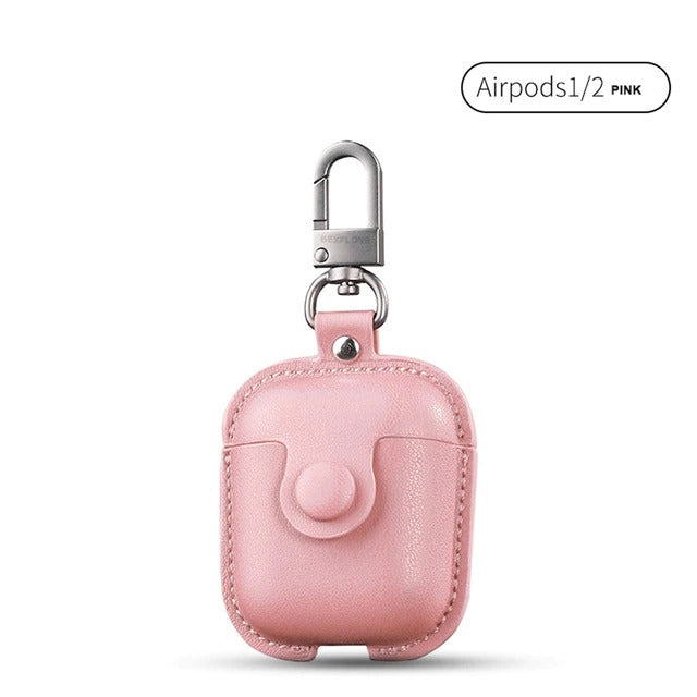 KTX-984019 Compact Clamshell Bluetooth Headset Case - PU Material, Dustproof, Shockproof, Lightweight and Easy to Store
