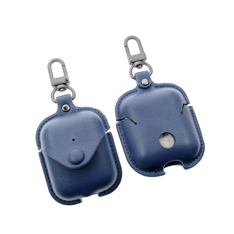 KTX-984019 Compact Clamshell Bluetooth Headset Case - PU Material, Dustproof, Shockproof, Lightweight and Easy to Store