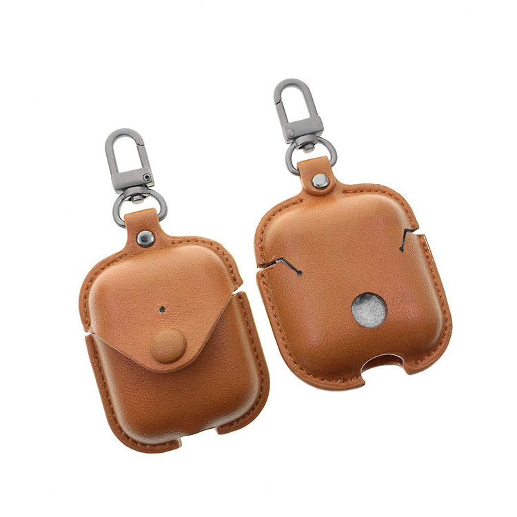 KTX-984019 Compact Clamshell Bluetooth Headset Case - PU Material, Dustproof, Shockproof, Lightweight and Easy to Store