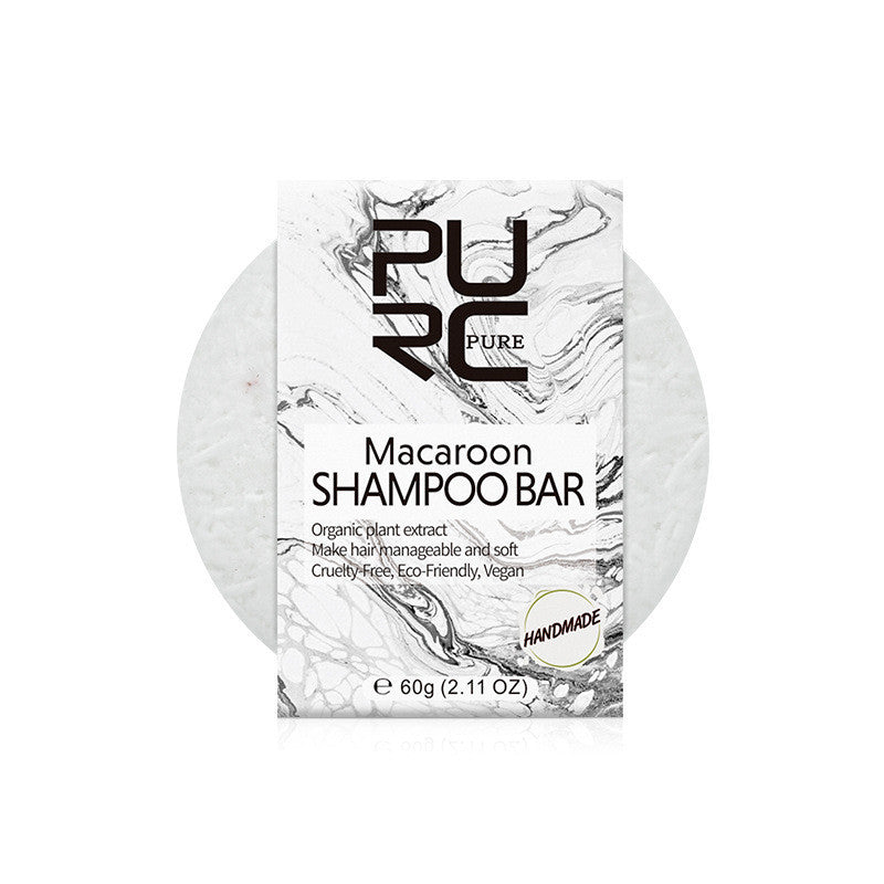 KTX-608467 Hand-Extracted Natural Shampoo Soap with Plant Extracts for Nourished and Shiny Hair