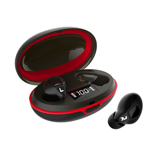 KTX-996819 Bluetooth Earbuds with Voice Control, Stereo Sound, and Multi-Point Connection - Black