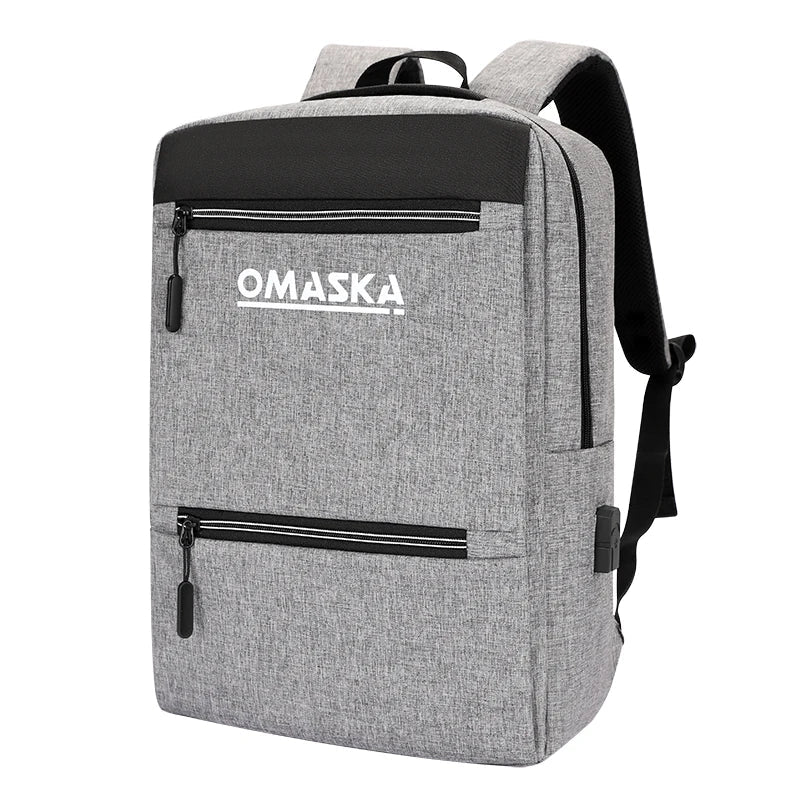 KTX-593299 Durable Waterproof Laptop Backpack with USB Charging Port and Large Capacity for Business and Travel