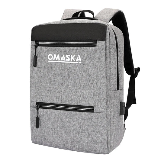 KTX-593299 Durable Waterproof Laptop Backpack with USB Charging Port and Large Capacity for Business and Travel