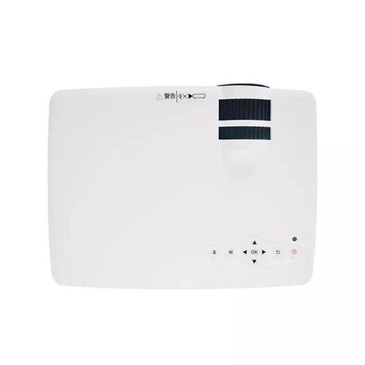 KTX-653843 Compact Front Projection Home Projector with 1000 Lumens Brightness and 30-100 Inch Projection Size
