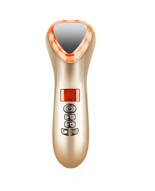 KTX-765715 Dual-Mode Ultrasonic Facial Vibration Tool with Color Light Therapy
