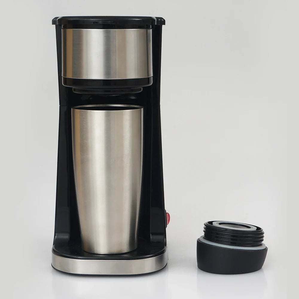 KTX-621971 Portable Coffee Maker with Auto Shut-off Feature for Reusable Travel Mugs